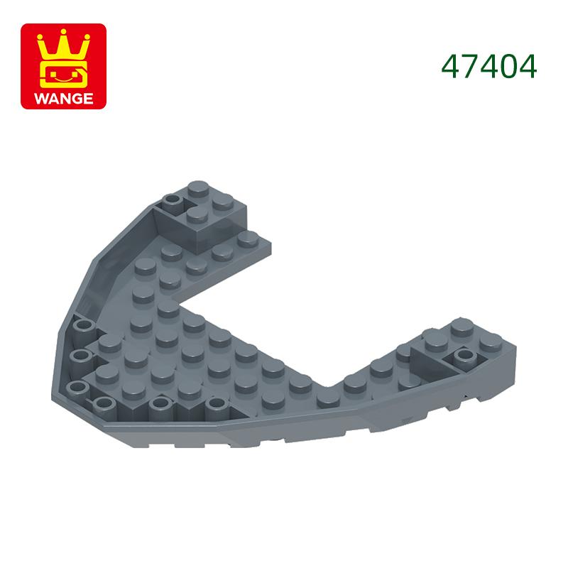 7Pcs/lot 47404 Bow and Stern Creating Pieces Moc Deck Accessories Fits with Bricks Children Kids Play kits Building Assembly Perfect Gift Box
