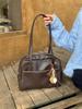 Women's Korean-Style Large Capacity Retro Shoulder Bag - Autumn 2025