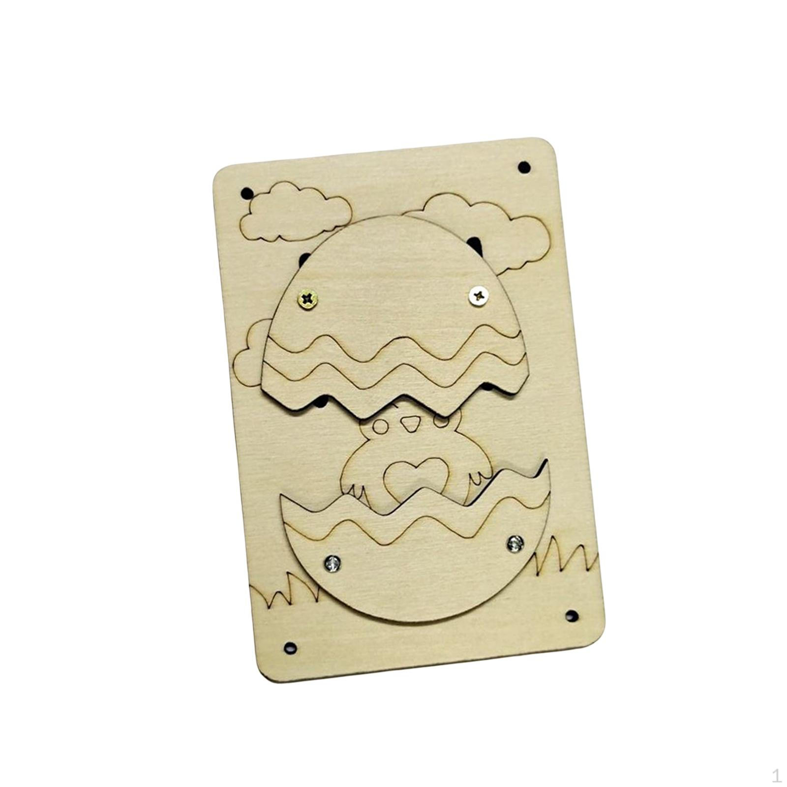 

Montessori Busy Board Material Developmental Toys for Cognition Games Learning Activities Chick