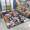 Naruto Cartoon Anime Carpet for Living Room Bedroom Cute Rugs Kitchen Table Door Kids Un-slip Floor Mats Alfombra Birthday gift