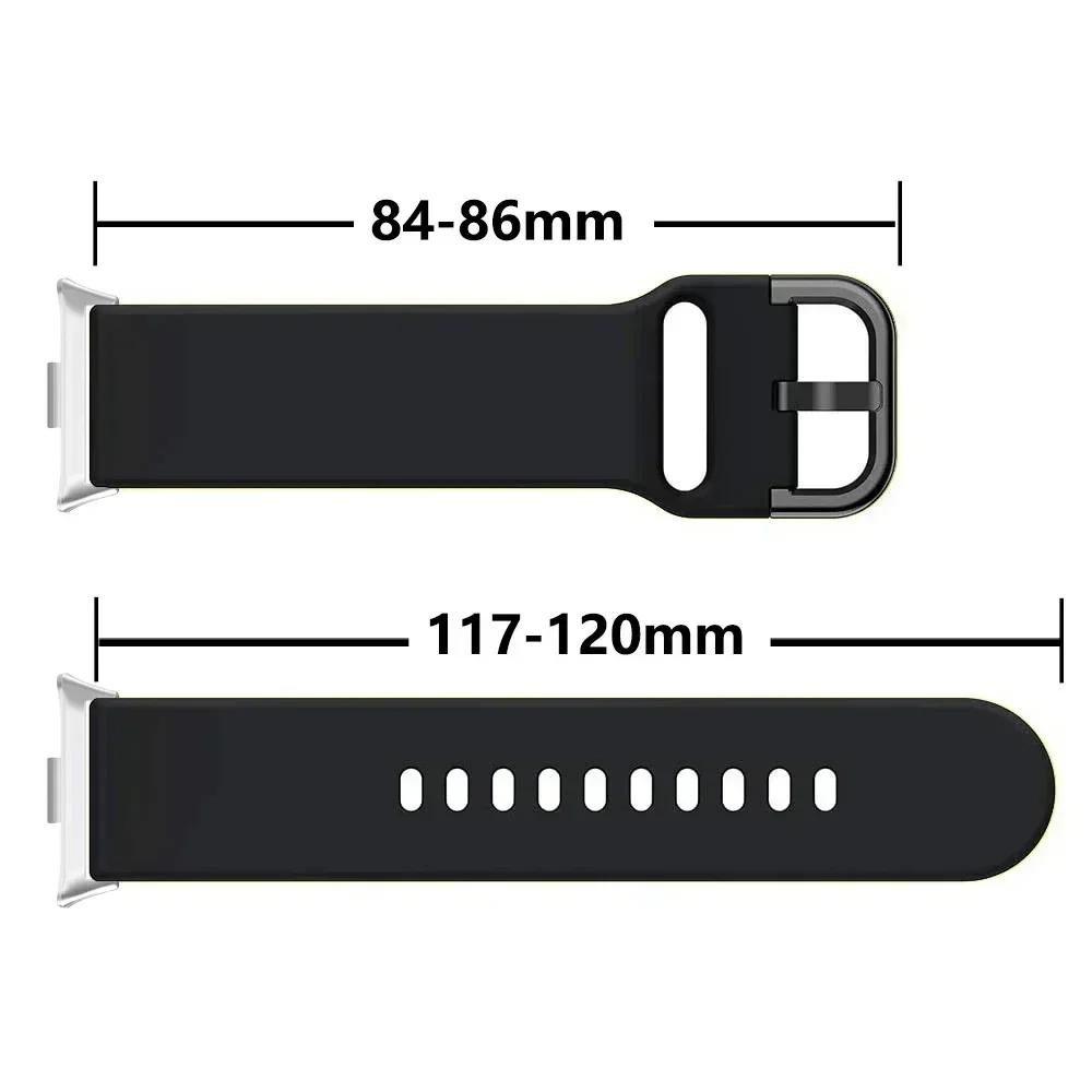 Silicone Strap For Redmi Watch 4 5 6 Replacement Women Men Sport Smart Watch WristBand Bracelet For Xiaomi Mi Band 9/8Pro Band