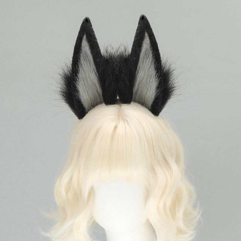 Tierohren Kopfschmuck Weiches Plüsch Haaraccessoire Kopfbedeckung Für Cosplay Kostüm Party Und Anime Thema Event