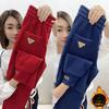 Plus Velvet Thickened Harem Pants Women's Autumn and Winter Korean Version of The Large Size Loose and Thin All-match Sports Casual Pants