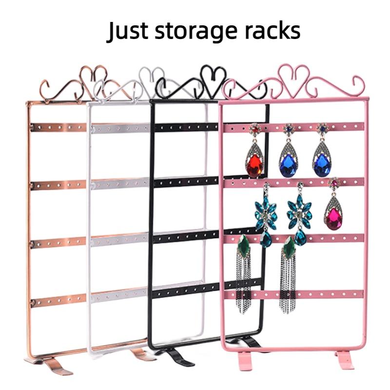 Elegant Iron Metal Earring Holder Display Stand For Jewelry Organize And Showcase Earrings