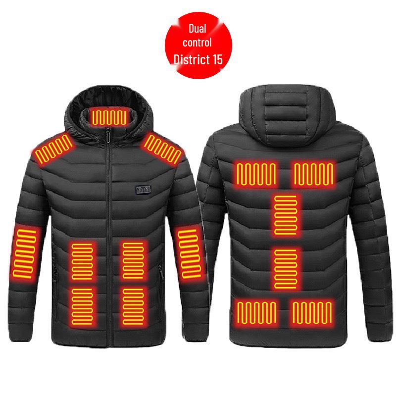 Smart Heated Cotton Jacket - Cold-Proof, Temperature-Controlled