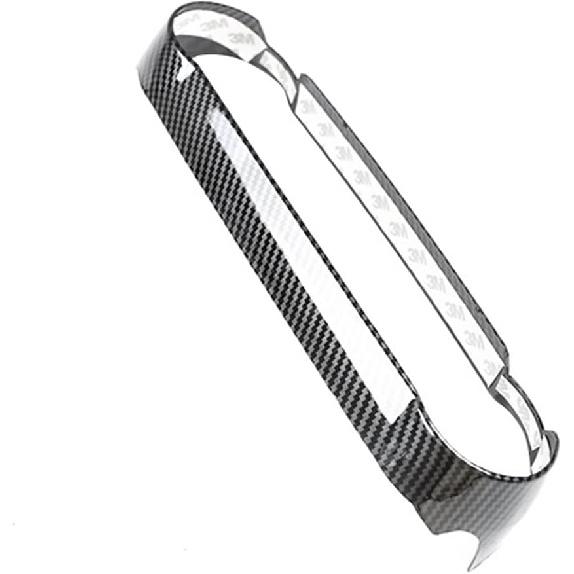 Cartrims Star Car Center Console Air Condition A/C Switch Button Cover Trim Carbon Fiber Grain for Toyota RAV4 RAV 4 XA50 2019 2020 2021 2022 2023