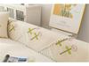 Four Seasons Universal Non-Slip Embroidered Flower Sofa Cushion
