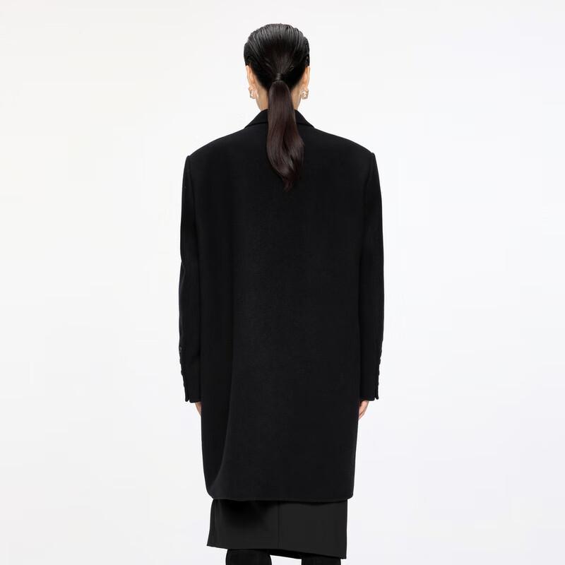 JNBY Women's Wool Blend Lapel Coat