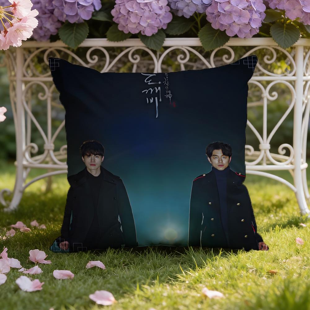 Korean drama G-Goblin  Cushion Cover Home & Car Dual-Scene Pillow Cover: Reversible for Premium Comfort