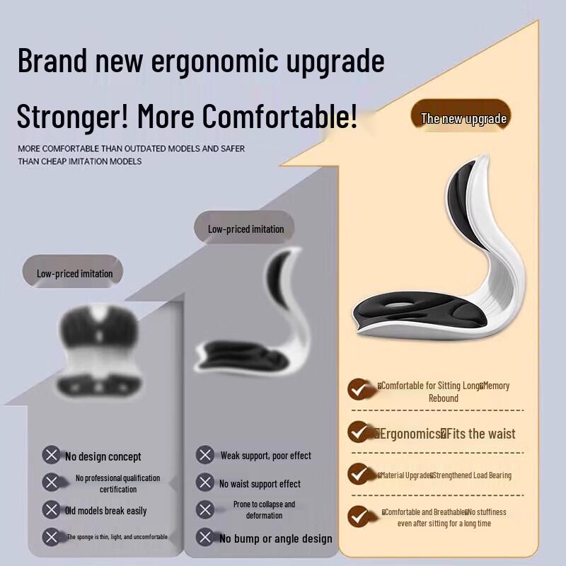 Ergonomic Lumbar Support Cushion