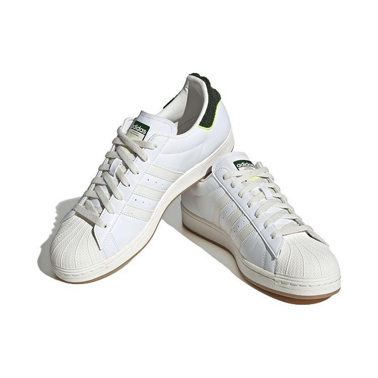 Adidas Originals Superstar Versatile Fashion Durable Lightweight Low-Top Skate Shoes Unisex Sneakers White HP2833