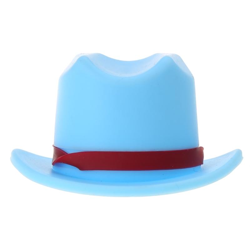 Champagne Corks Wine Stopper Preserver Hat Shaped Wine Saver Pump Silicone Wine Bottle Stopper Perfect for Wine Lover