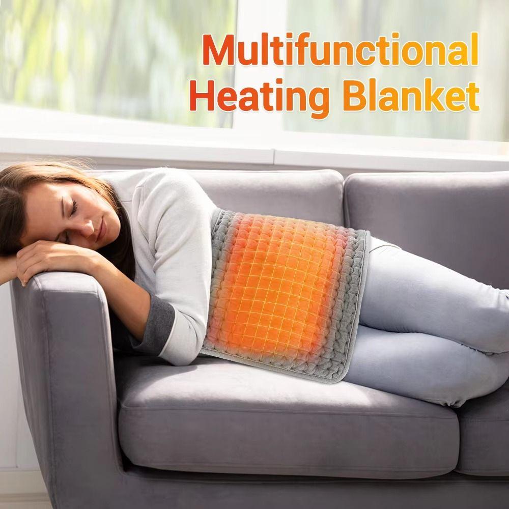 Timed Heating Electric Heating Pad 6-Speed Timing Functions Intelligent Blanket  Neck Massage