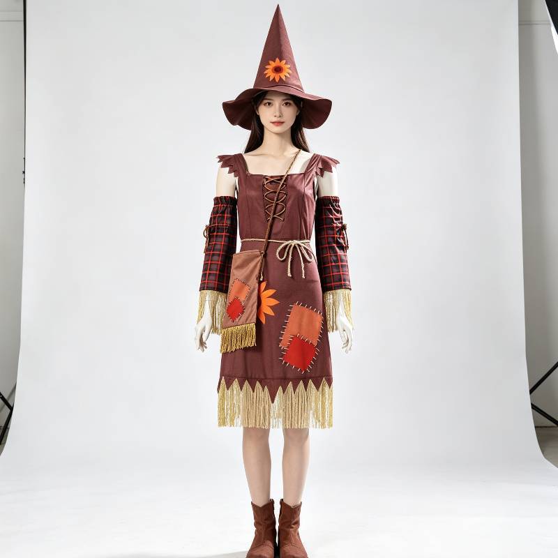 Halloween Kostüm Vogelscheuche Kleid Für Cosplay Und Party-Events