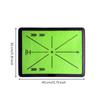 Golf Swing Practice Mat Visual indoor/outdoor for Golfers, Beginners, Home,