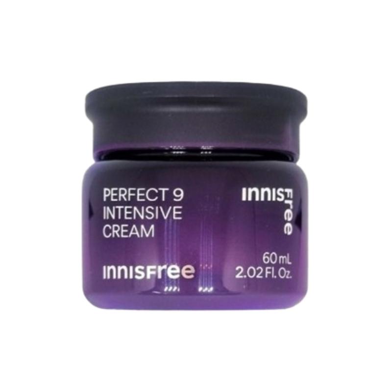 

Innisfree Perfect 9 Интенсивный крем 60 мл | Антивозрастной и питательный корейский крем для лица с 9 растительными экстрактами 60ml
