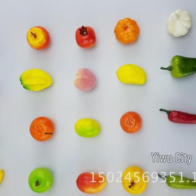 Kreative Mini-Schaumstoff-Obst- und Gemüse-Simulation für die Fotografie (3,5CM Äpfel, Erdbeeren)
