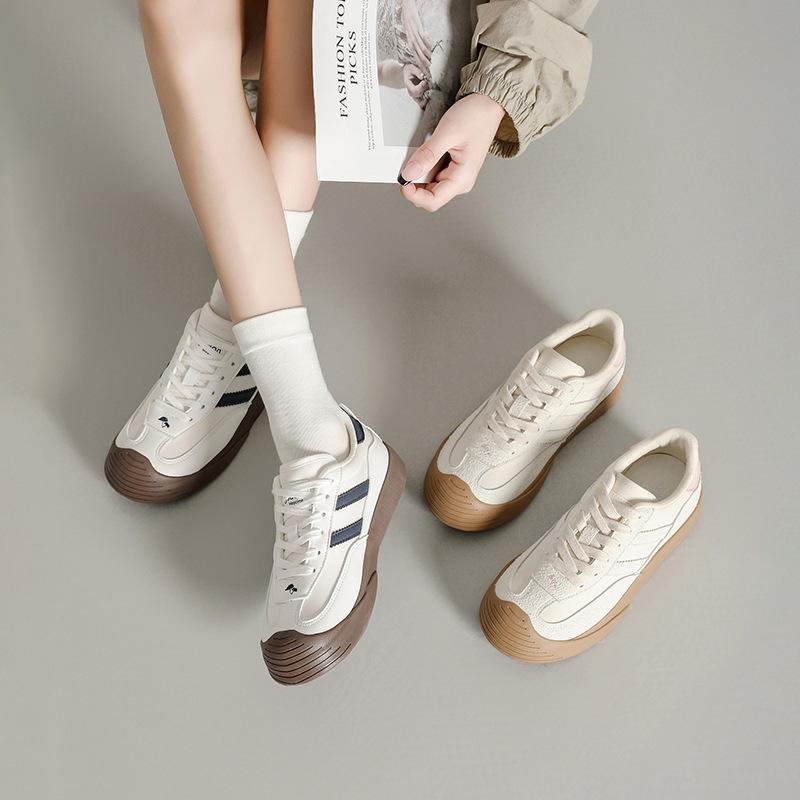 Spring new retro platform casual board shoes flat sports training shoes