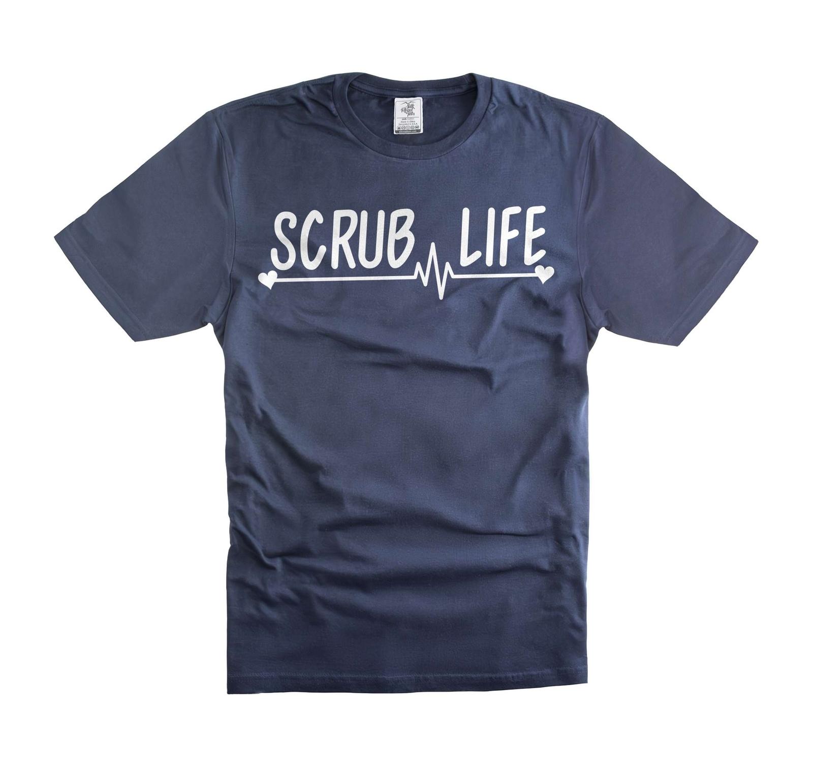 Футболка Scrub Life Футболка Nurse Life Подарок медсестре Медицинские футболки Футболка Registered Nurse 2XL