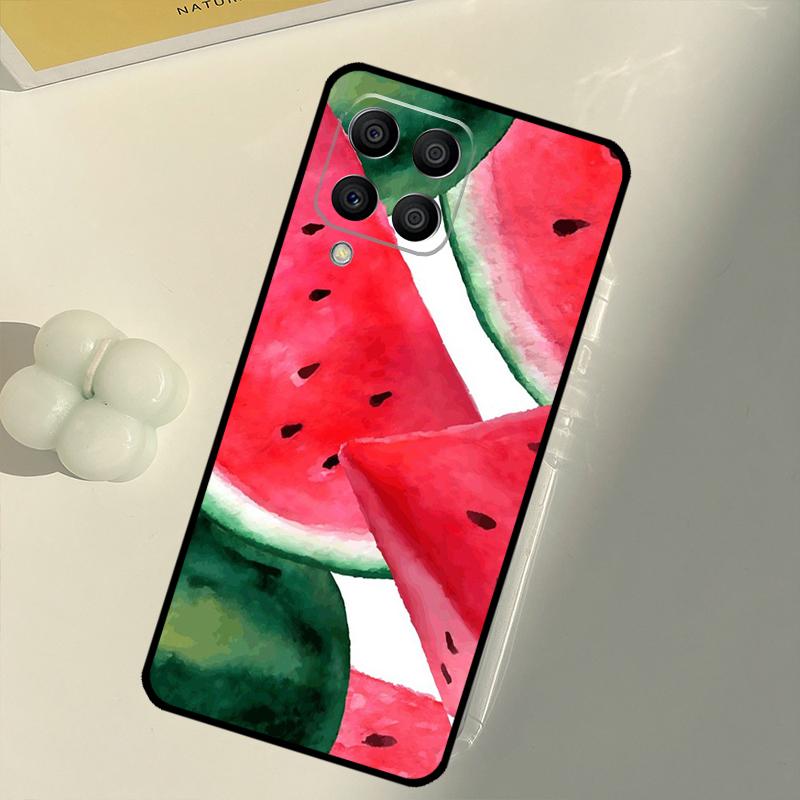 Schattige Zomer Fruit Watermeloen Voor Samsung Galaxy M15 M35 M21 M16 M06 M33 M13 M53 M11 M31 M55 M14 M34 M54 M12 M32 M52 Hoesje
