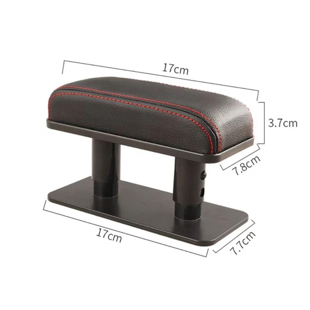 PU Leather Car Armrest Pad Soft Sponge Padding Car Door Armrest Cushion  for Driving
