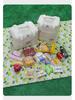 Striped Portable Large-Capacity Insulated Picnic Bag and Cooler