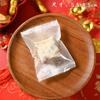 100Pcs 5.5x8.5cm Small Nougat Candy Chinese New Year Snowflake Crispy Packaging Machine Sealing Bags