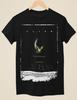 Alien - Movie Poster Inspired Unisex Black T-Shirt Unisex T-Shirt