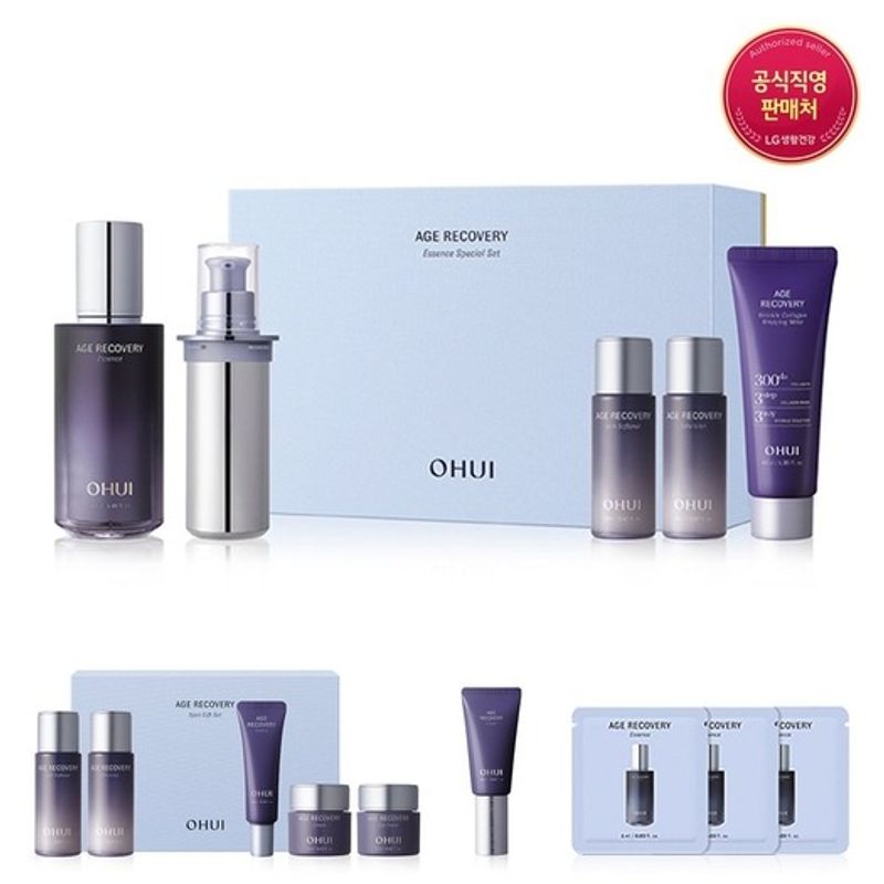 OHUI [26MS] Age Recovery Essence Double Planning Set FREE