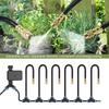 30-10m Garden Bluetooth Smart Single-channel Timer Irrigation Set Quick Connect 360° Adjust Adjustable Atomized Watering System
