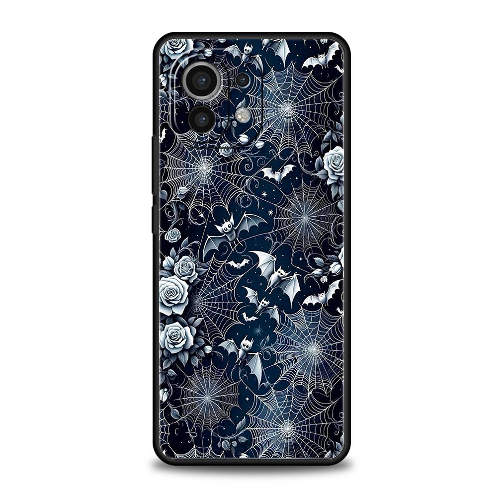 Phone Case Cover for Xiaomi Poco F7 F6 F5 F4 F3 X7 X6 X5 X4 X3 NFC M4 C51 C55 GT Pro 5G Soft TPU Fundas Spider Web Capas Coque