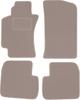 Dywaniki welurowe w kolorze beżowym: Toyota Avensis I T22 sedan, kombi, liftback, hatchback (1997-2003)