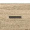 Coffee Table Sonoma Oak 99.5 x 49 x 46 cm Engineered Wood
