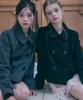 REISE MIYA Cashmere Rosé Double Short Coat [Black]