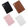 Simple Passport Holder Cover Wallet Blocking PU Card for Case Travel Document Organizer Storage with Vaccine Card Slot A
