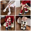Y2k JK Lolita Leg Socks Ballet Christmas Knee Socks Sweet Bow Knitted Leg Socks  Girls