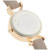 Fieldwork Analog Ist Watch, Gold with Leather Strap, Women's, Gray, ASS161-3