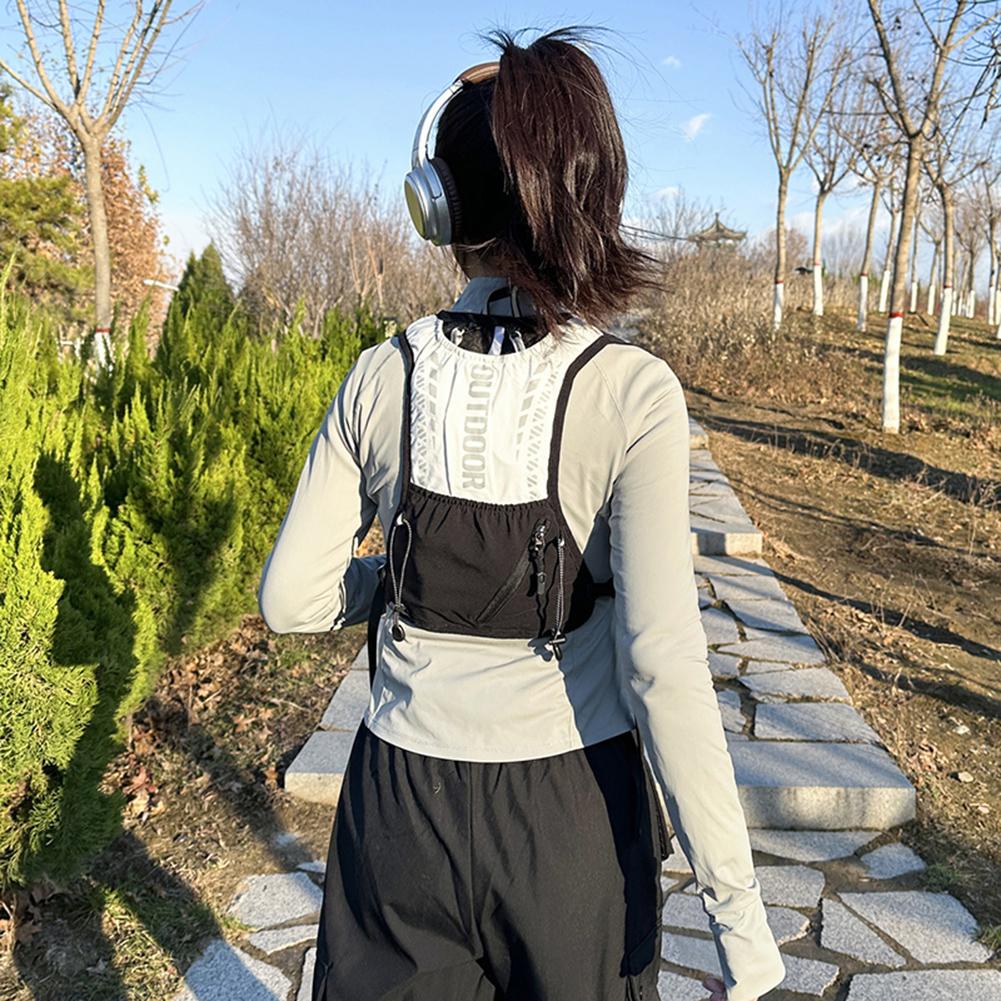 Hydration Running Vest Breathable Water Bladder Daypack Reflective Outdoors Hydration Pack for Hiking Trail Running
