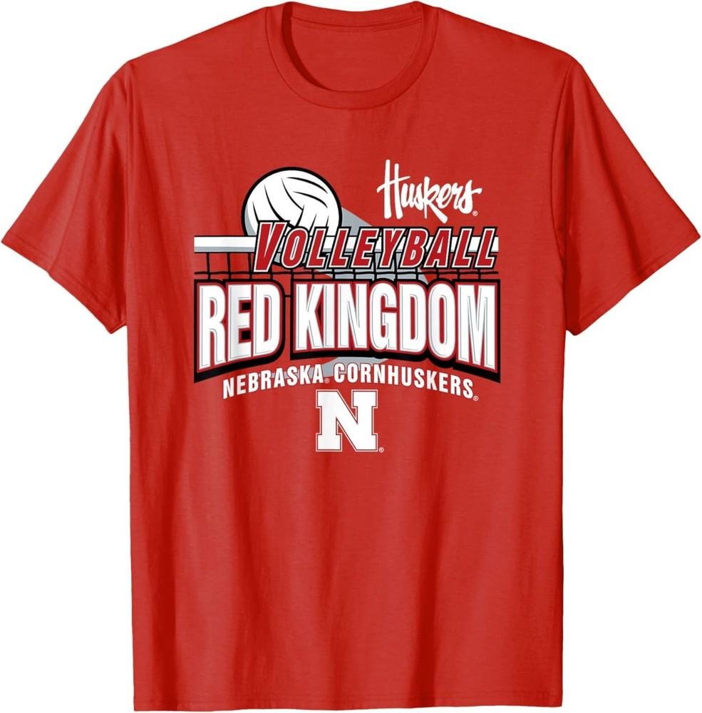 

Nebraska Cornhuskers Volleyball Red Kingdom T-Shirt M