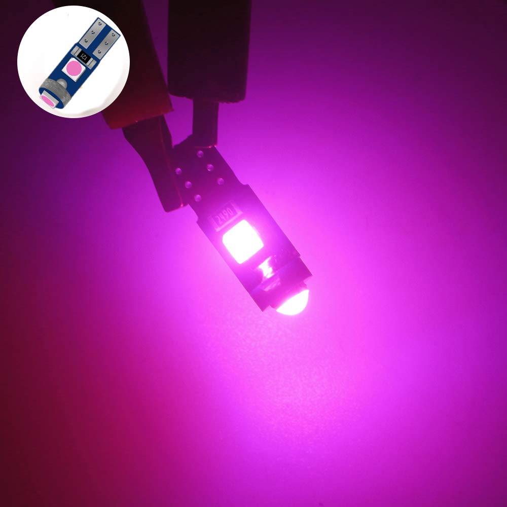 T5 LED Meter Sphere, Panel Sphere, Air Conditioner Ball, Wedge Ball, Purple, Dashboard, Meter,