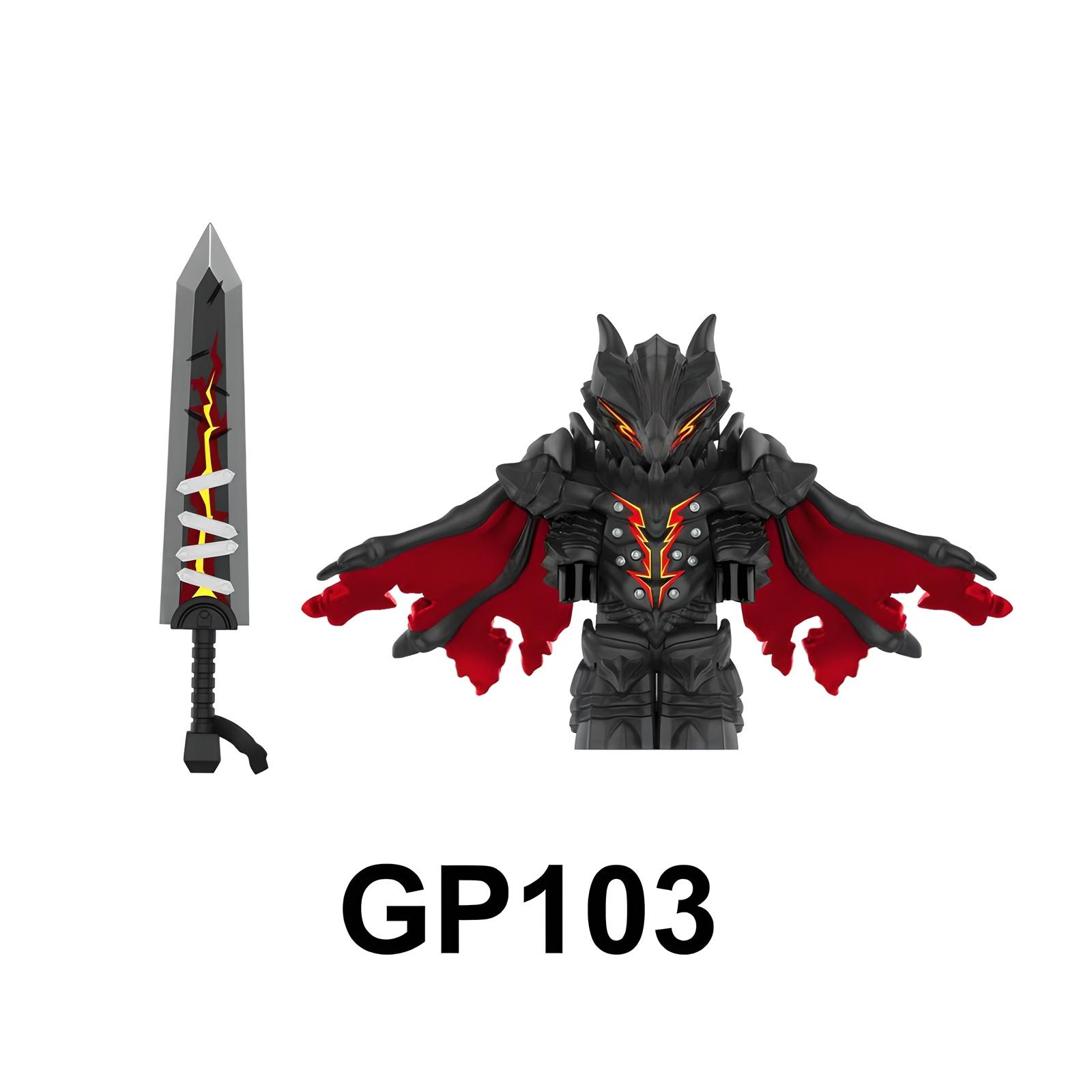 

Сторонні фігурки-конструктори єгипетської міфології, включають Анубіса, Собека, Бога Сонця, Сунь Укуна, колекційний креативний подарунок