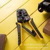 Deli Tools Multi-functional Ratchet Network Cable Crimping Pliers (Model: DL4971)