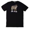 T-Shirt Wolf Motif Lone Wolf Husky Outdoor Gift Motif CottonWill Open In a New Window or Tab