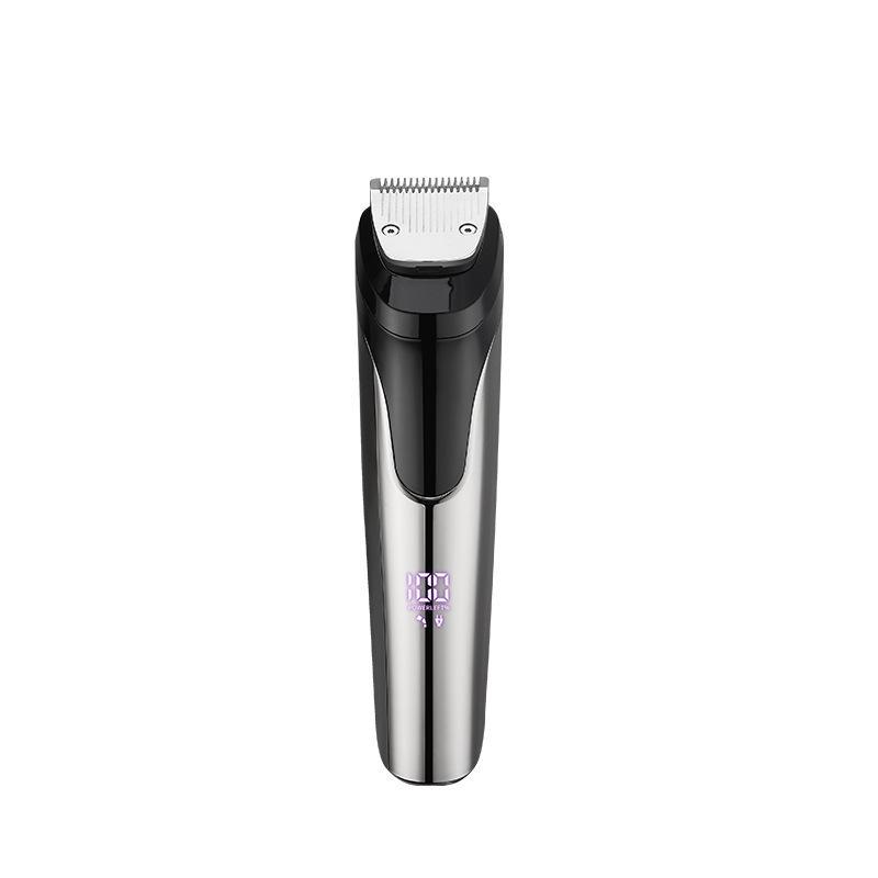 Men's 5-in-1 Grooming Set: Electric Hair Clippers, Trimmer for Nose, Beard, and Sideburns
