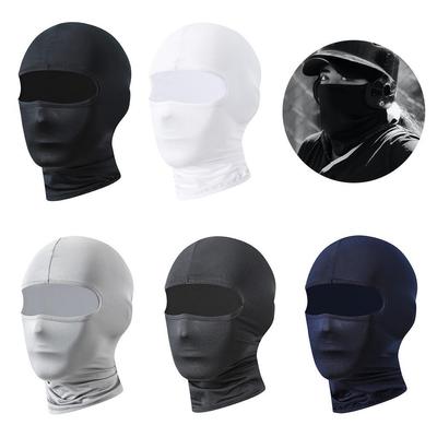 Summer Balaclava Mask for Men Full Face Cover Hat Sun Protection Anti-UV Cooling Breathable Outdoor Fishing Sports Equipment