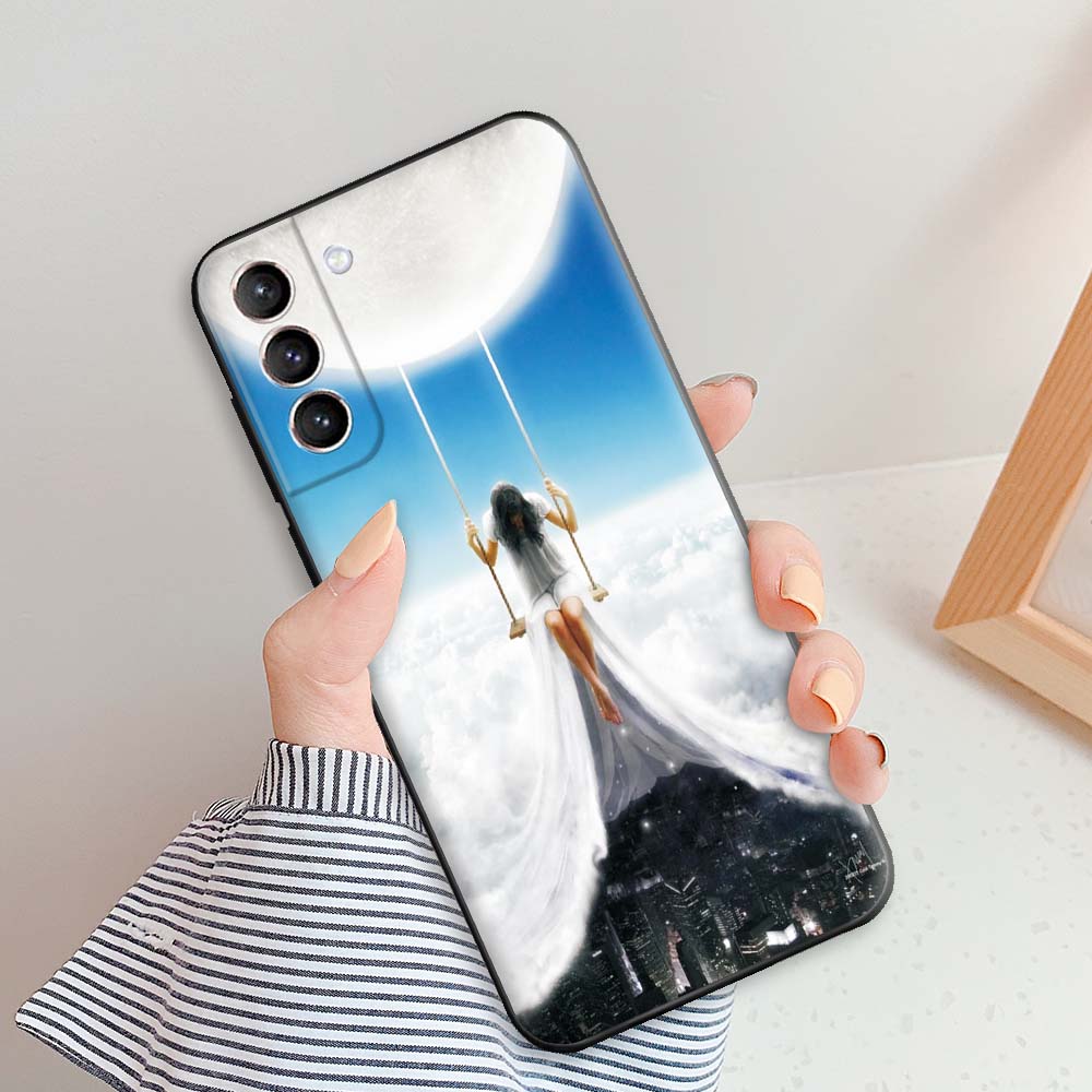 For Samsung S21 5G Case 6.2 Inch Cool Phone Case For Samsung Galaxy S21 4G Soft Back Cover Silicone Fashion Cute Bumper on S21