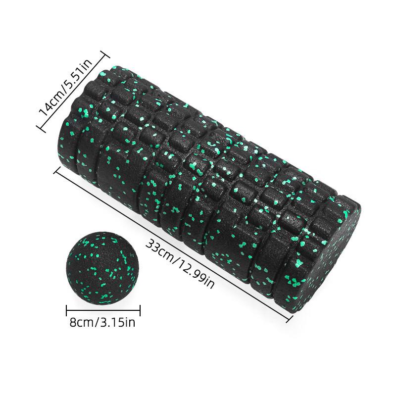 LISM High-Density EPP Foam Roller & Peanut Ball Set