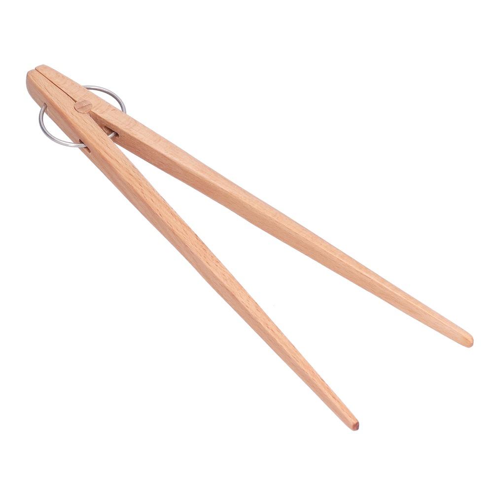Wooden Wooden Tongs Reusable Snack Clip Kitchen Gadget Baking Clip  Cooking Preparation