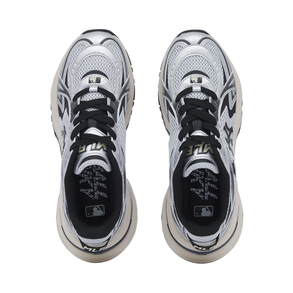New MLB New York Yankees Abrasion Resistant Low Top Running Shoes Unisex Millennium Silver 3ARNSPL4N-50SIS