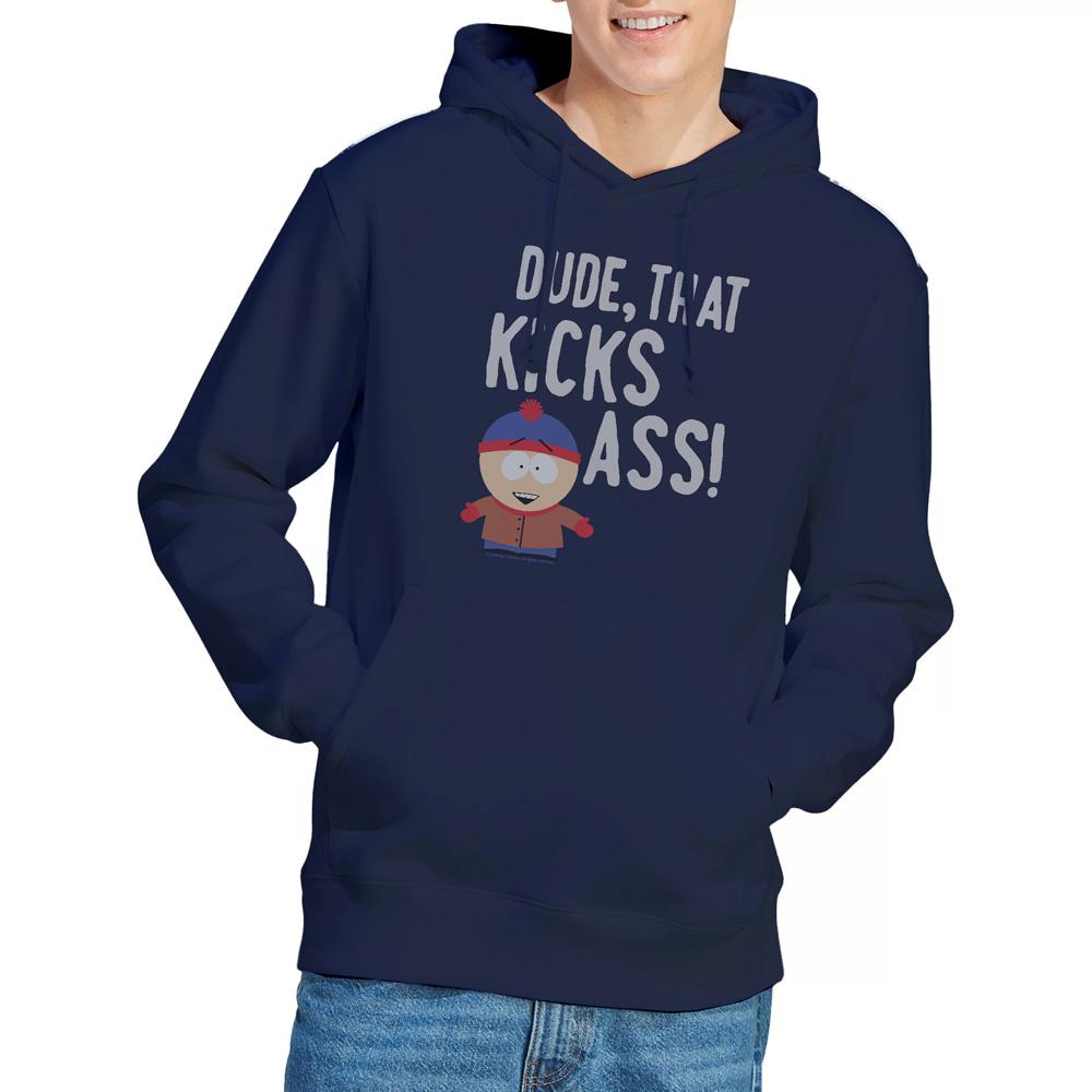 South Park Mens Stan Kicks Ass Hoodie